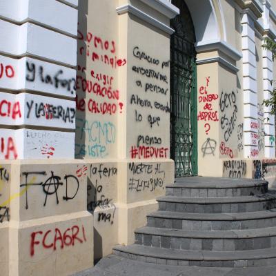 Rectoria Despues De La Entrega Casa Del Estudiante 168